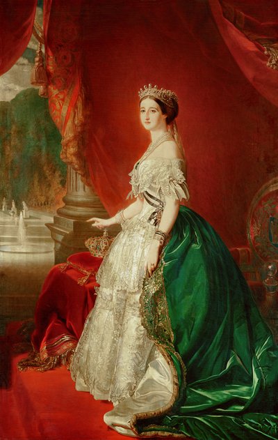 Empress Eugenie of France (1826-1920) Wife of Napoleon Bonaparte III by Franz Xaver Winterhalter